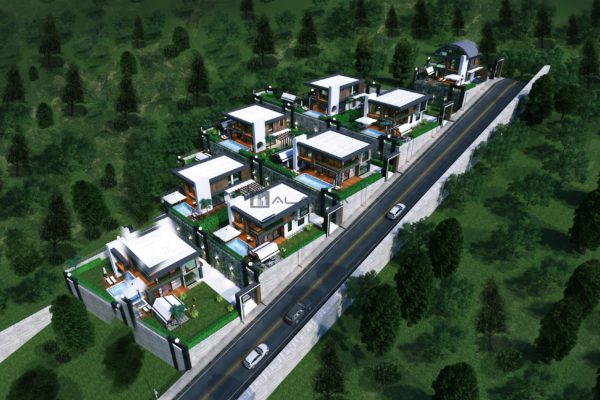 Elite 4+1 Villas Near The Beach In Kargicak - Alanya Investment