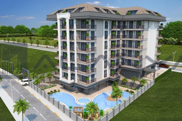 Luxury apartments in the center of Alanya, Cleopatra - Alanya Investment