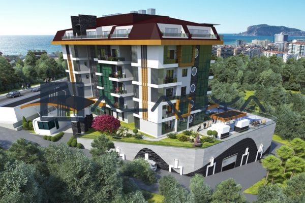 Exclusive Apartments In Kestel, Alanya In  New Residential Complex