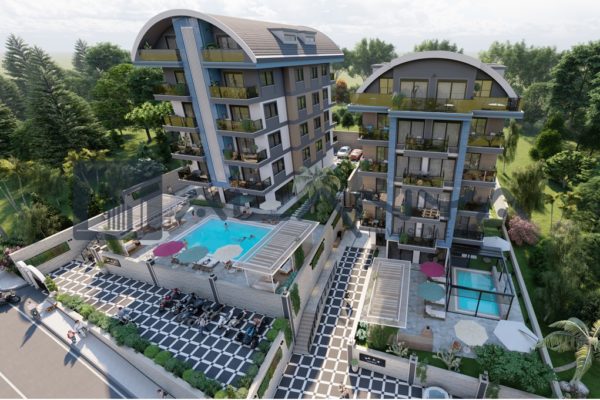 Flats In Oba Alanya With Sea View - Alanya Investment